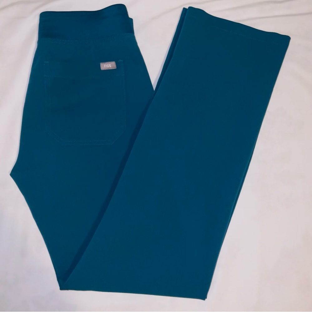 FIGS Pacific Blue Scrub Pants XXS Regular